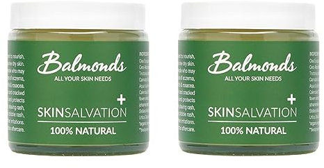 Balmond Skin Salvation Eczema Cream - Eczema, Psoriasis and Dermatitis Ointment for Babies, Children and Adults -120ml