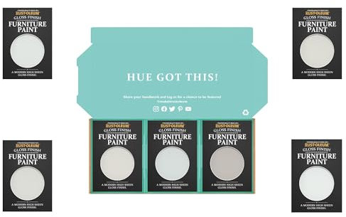 Rust-Oleum Furniture Paint in Gloss Finish – Delicate Greys Tester Box