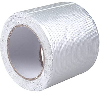 GLEAVI Butylkautschuk-reparaturband Für Dachschwellen Silber Aluminiumfolie Butylkautschukband