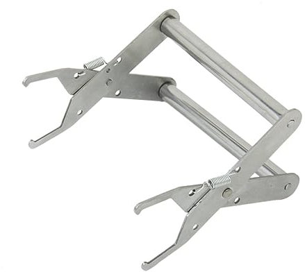 Yardwe Edelstahl Bienenstockheber Bienenrahmen Halter Werkzeug 13cm Zubehör Für Bienenzucht