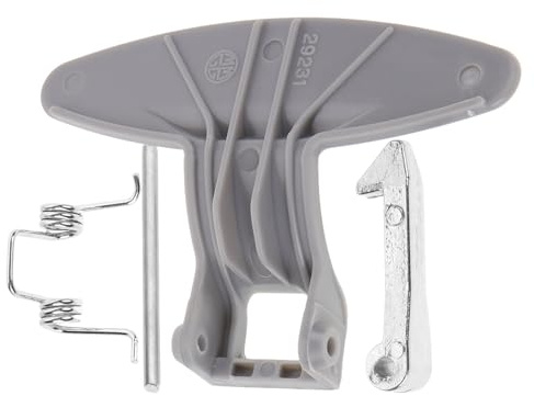 SHINEOFI 1 Set Reemplazo de Manija de Puerta Lavadora -N12435D para Lavadora con Instalación Fácil y Durabilidad Accesorio