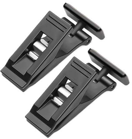 Ticket Halterung Auto - Saugnapf Klammer Parkscheinhalter, 15cm Windschutzscheibe Parkscheinhalter - selbstklebender Auto-Organizer mit Clip & Haken, ideal für Dokumente, Sonnenbrille & Führerschein