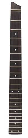Elektrischer Gitarrenhals, 25 Bünde, Ahorn Hals, Palisander Griffbrett, Finish - Headless Design, Seitenlagen Markierungen, Für Reise - und 6 - Saiter Gitarren