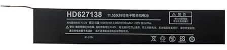 YLGOZFM Batterie pour Ordinateur Portable One-Netbook (HD627138 LR386387-3S) pour OnexPlayer Game Player (11,55 V, 58,91 Wh) Faciles à remplacer