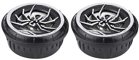 Ausla Tweeters para Automóvil, Parlantes Compactos de Alta Sensibilidad, Salida de Sonido de Graves Nítidos para Todos los Sistemas de Audio para Automóvil de 12 V