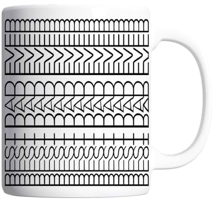 Pickhut Best Dad Ever Hidden Message Gift for Daddy, Funny Secret Pattern Coffee Mug, Full Wrap Ceramic Cup, Unique Father’s Day Gift for Dad, Father, Grandfather, Stepdad, 11oz Dishwasher Safe Mug