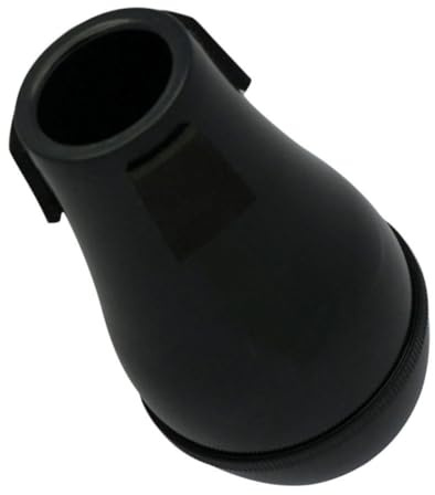 Alipis Professional Trombone Mute for Practice and Performance and Easy to Carry Design with Abs Material, Black Colour, Sound Attenuation Feature Random Color for Tenor Trombone