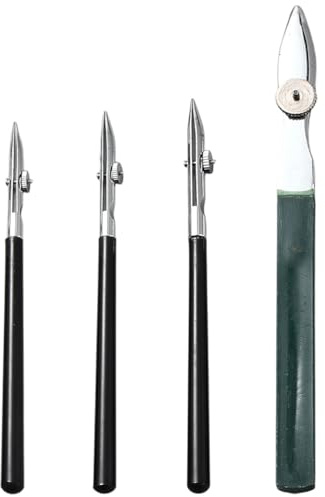 GORGECRAFT 4 Größen Stift zum Abdecken, fließende Linien, Zeichnen, Kunst, Führer, verstellbar, gerade Linien, Künstlermontage für technische Zeichnungen, Kartografie, Maskierung, Arbeitslinien
