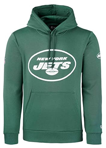New Era - NFL New York Jets Team Logo and Name Hoodie Farbe Jets Grün