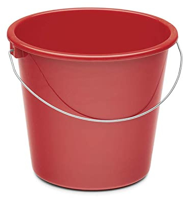 Reinica Haushaltseimer 5 L rot Eimer Kunststoffeimer Plastikeimer Putzeimer Reinigungseimer