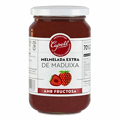 MERMELADA DE FRESA con fructosa 400gr.