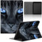 Pnakqil Custodia per Lenovo Tab M10 Plus 10.6 Pollice Tablet, Ultra Sottile e Leggera Stand Multi-Angoli Antiurto PU Flip Cover Soft TPU Backcover in Silicone per Tab M10 Plus -Gatto-2