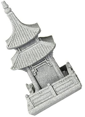 ABOOFAN Decorazione Da Giardino A Forma Di Pagoda Statua Bonsai Pregevole Fattura Leggera Per Un Facile Posizionamento.