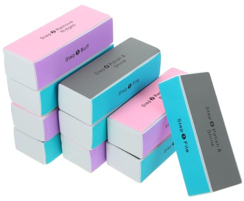 FRCOLOR 30 Stk Puffer-schleifklotz Schleifschwamm Block Nailart-shiner-puffer Schleiffeilenblock Polieren Polierblock Für Nägel Nagelfeile Nagelpolierblock Schwammblock Maniküre