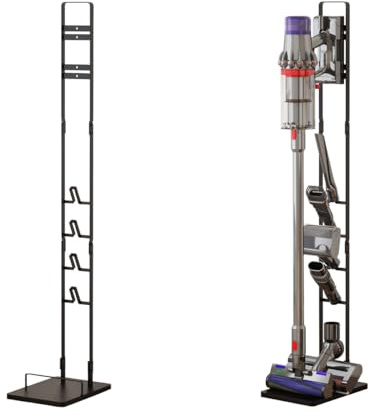Foho Vacuum Stand Compatible for V15 V11 V10 V8 V7 V6, Stable Metal Storage Bracket Holder for Handheld DC30 DC31 DC34 DC35 DC58 DC59 DC62 Cordless Vacuum Cleaners & Accessories