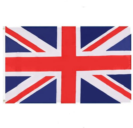 Hrlace Drapeau européen classique - 90 x 150 cm - Extrêmement résistant aux intempéries - Avec œillets métalliques et technologie spéciale d'étanchéité - Résistant aux intempéries - Pour mât de