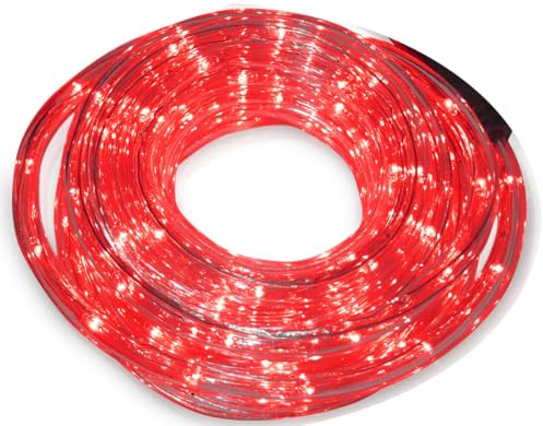 WatioWave 48m TUBO LUMINOSO FLEXIBLE LED ROJO IP44