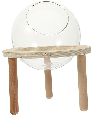 Toyvian 1Satz Hamsterbad für Kleine Haustiere Sandbadbox für Tägliches zu Reinigen Platzsparend für Hamster Chinchillas und Degus