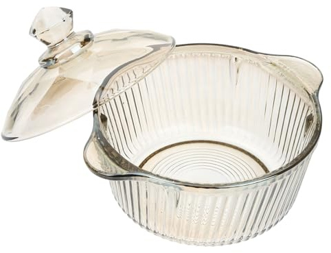 SOIMISS Instant Noodle Bowl Lid Glass Bowl Lid for Ramen Noodles for Daily Use Compact for Lunch Supply Reusable for Serving