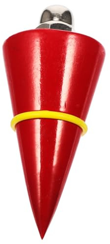 BAZEITFLOW Plomada Vertical para Albañilería Herramienta de Medición Detección Vertical Colgante con Cuerda de Metros Precisión y Fácil Manejo para Construcción Color