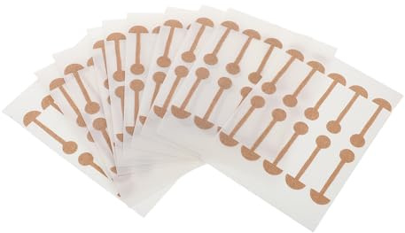 Bandes Nasales Correctrices de Forme du Nez 10 Pièces en Tissu Élastique | Autocollants Auto-adhésifs, Confort Prolongé, des Ailes, Ajustement Doux, pour Contours Larges et Usage Quotidien