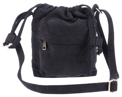 SOIMISS Canvas Beuteltasche Umhängetasche Geldbörsen mit Verstellbarem Riemen