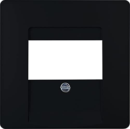 Kopp HK05 326050004 - Copertura TAE, 5 pz, colore: Nero opaco