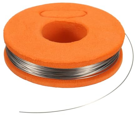 QUARKZMAN 2Pcs de Alambre de Resistencia de Calentamiento de Nichrome 80 de 28 Calibres 33ft de Alta Temperatura para Reparación para Componentes Electrónicos