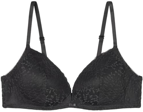 Women'secret Reggiseno Triangolare Imbottito, Carbonio, 85C, Grigio, 2C