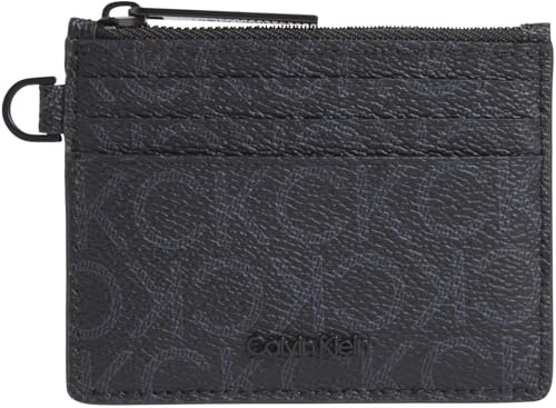 Calvin Klein Herren CK Must Mono CARDHOLDER LV04D1039G Kartenhalter, Schwarz (Schwarz), Einheitsgröße, Schwarz (Schwarz), Einheitsgröße