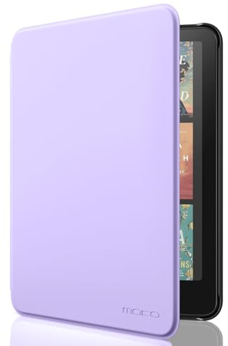 MoKo Hülle für 7 Kindle Paperwhite 12. Gen& Colorsoft, Lila | Leichte Schutzhülle，Auto Aktiv-/Ruhemodus, wasserdichte Schutzhülle,für Kindle Paperwhite 12.Gen& Kindle Colorsoft 1st 2024