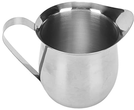 Milk Frothing Pitcher, Milk Steam Pitcher, Milk Frothing Cup for Use In Coffee Shops, Hotels and Home Kitchens (8oz)