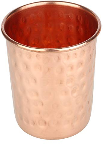 Trinkgefäße aus gehämmertem Kupfer Glas 100% reines Kupfer Becher Moscow Mule 8 Stück