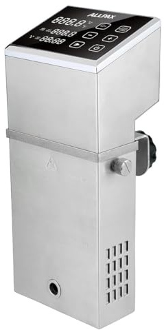 Allpax Sous Vide Garer SV 70 - Profi Gerät aus Edelstahl - Wasserbäder bis 70 l - 2000 Watt – Umwälzpumpe
