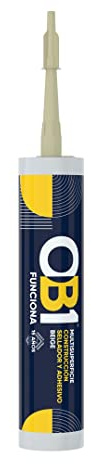 OB1 Multisuperficie Adhesivo Sellador Beige 290ml