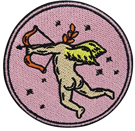 Finally Home Engel ohne Kopf Patch zum Aufbügeln | Amor Patches, Pfeil & Bogen Bügelbild, Angel Bügelpatch, Aufnäher zum Aufnähen