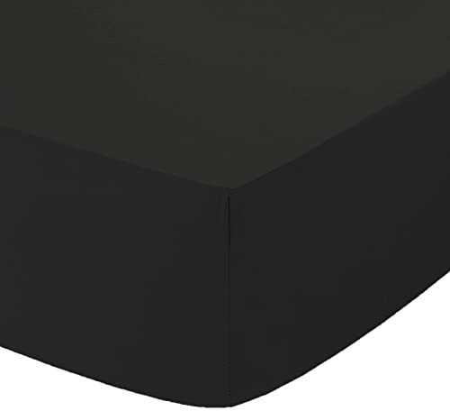 ZSYY Double Fitted Sheet - Breathable, Soft, No Need to Iron, Easy Iron, Durable, 40 cm Deep, Cotton Rich Blend - Double Size Fitted Sheets with Generous Depth