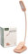 SOLMIRA Luz de Lectura LED con Pinza, Rosa, Flexible, Recargable
