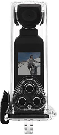 Caméra d'action 4K, Caméras étanches sous-Marines, Petite Caméra de Sport WiFi avec Clip Micro pour la Plongée sous-Marine en Plein Air