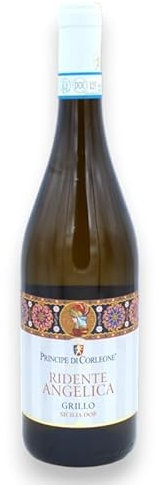 PRINCIPE DI CORLEONE Ridente Angelica - Vino Bianco Grillo D.O.P. 750 ml - Vol. 13%
