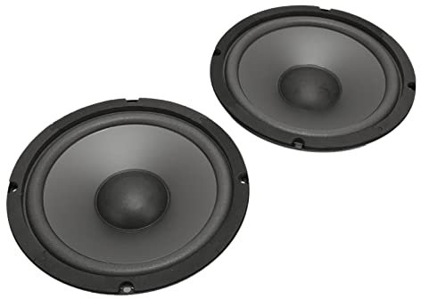 KIMISS 2Pcs 600W Coaxial Car Loudspeaker, 6.5 Inch Full Range Bass Speakers for All Car Sound Systems
