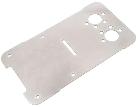 Autoterm erweiterte biegbare Montageplatte für Standheizung, aus Edelstahl für Air, Planar, Webasto, Eberspächer o.ä