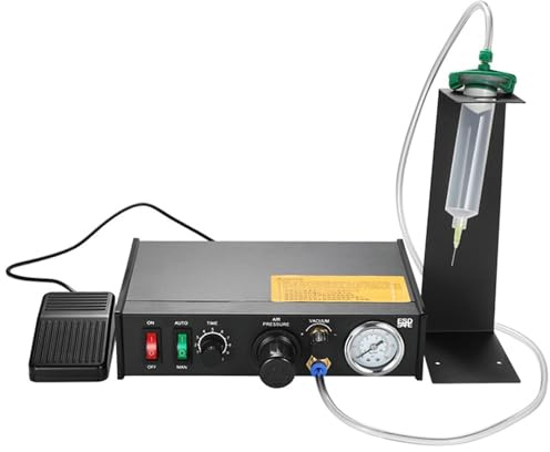 Dispensador Automático De Pegamento De 0,01 Ml, Máquina Dispensadora De Pegamento Neumática, Temporización Y Dispensación Cuantitativa De Pegamento, Repetibilidad ±0,5%, Para Placas De Circuito