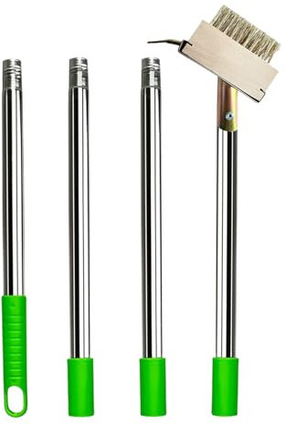 Patio Moss And Algae Scraper - Brosse De Rainure De Pont Portable | Outil De Grattoir À Crevasse Extérieur, Brosse De Nettoyage De Terrasse À Poignée Longue, Gratte- Manuel, Outil De Dissolvant De