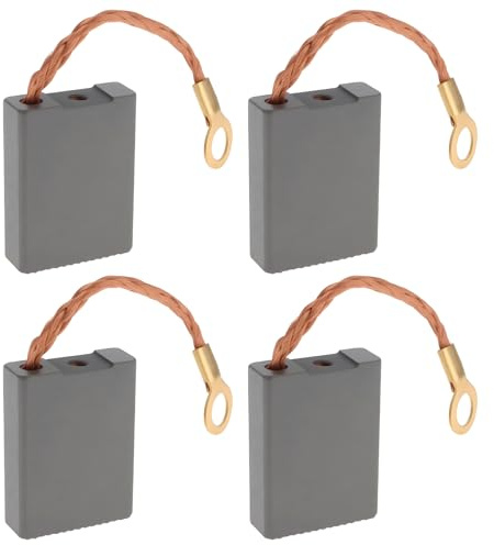 VGOL 4 Escobillas de Carbón para Amoladoras Angulares con Corte Automático de 6 X 16 X 22 Mm Compatible con Budget BWS 2305