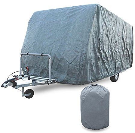 ProPlus Wohnwagen Schutzhülle 235 x 579-640 cm 4 Schicht 160G/ Quadratmeter