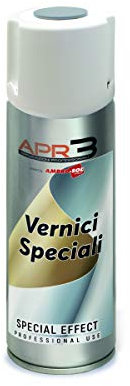 APR3 - S400MET5 Smalto Spray Effetto Metalli Preziosi, Colore Specchiante Oro, Bomboletta Spray in Banda Stagnata 100% Riciclabile all'Infinito da 400 ml