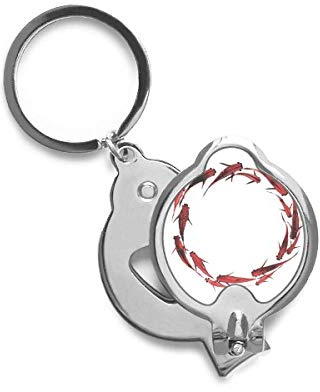 DIYthinker Rojo chino de la carpa de los pescados animales de uña cortador Trimmer