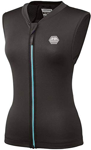Icetools Lite Vest Women Protektorenweste, Farbe:Black/Mint, Größe:XS