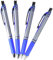 Pentel BL77-CO EnerGel Liquid Gel-Tintenroller - Set bestehend aus 4 Stück Gel-Roller, blau, 0.7 ball = 0.35 mm Strichstärke, 1 Stück (4er Pack)